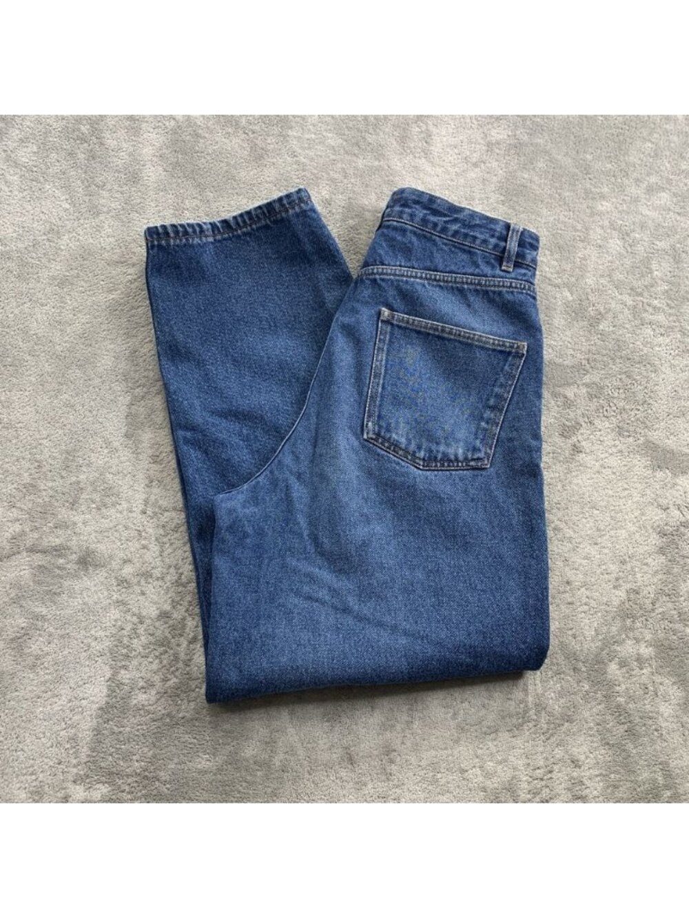 KOTN Jeans Women 29x28” Blue 90s Mom Denim Grunge Art Boho High Rise Casual